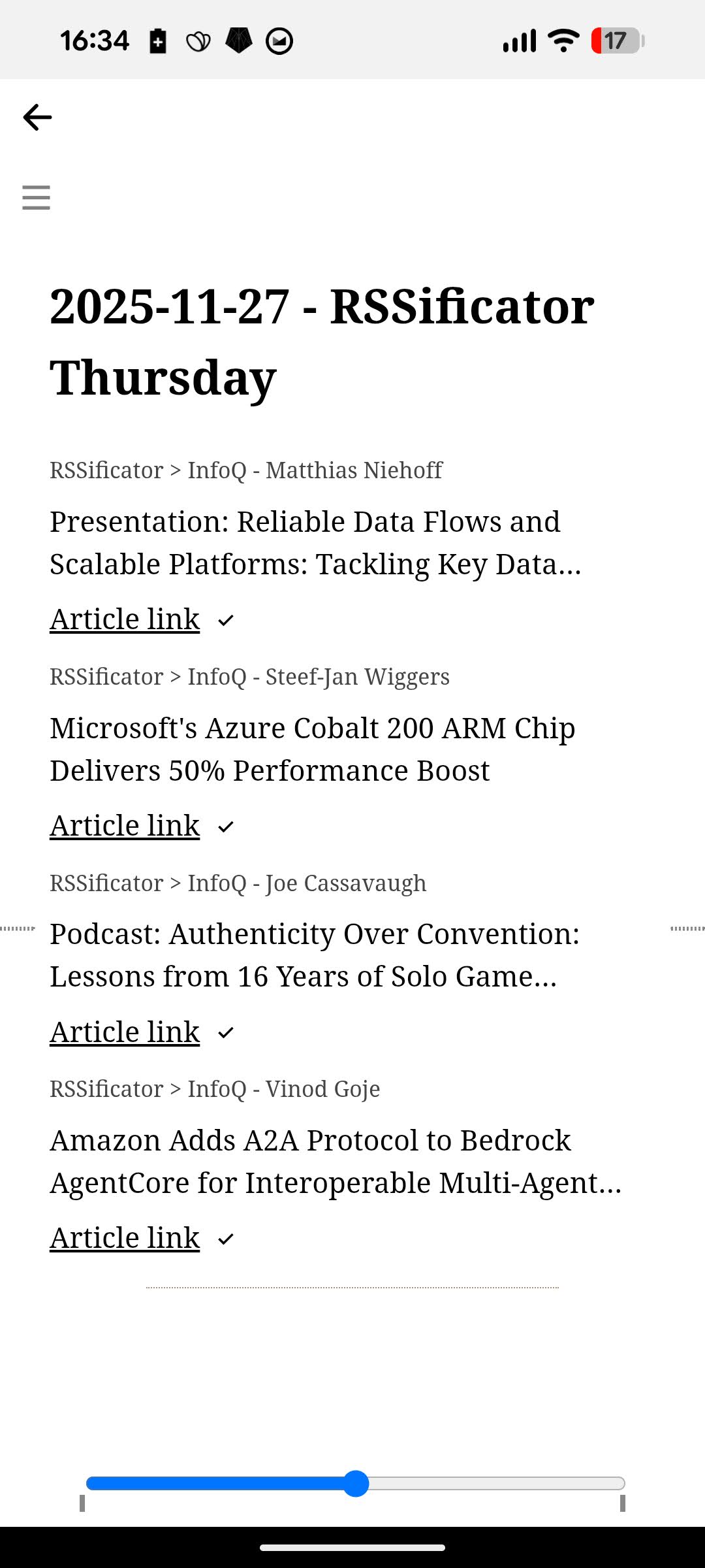 RSS & YouTube Reader